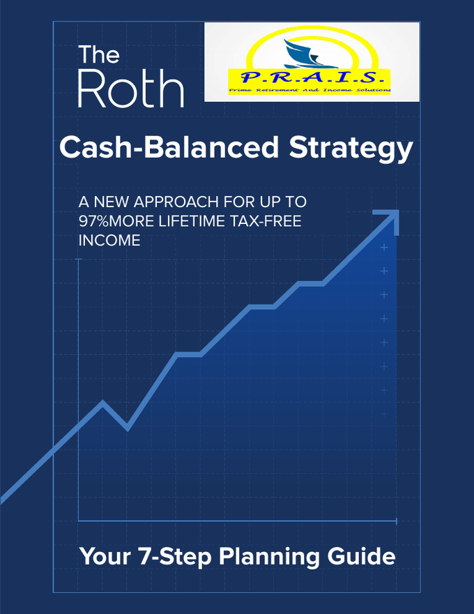 The Roth Cash-Balanced Strategy — Your 7-Step Planning Guide workbook cover